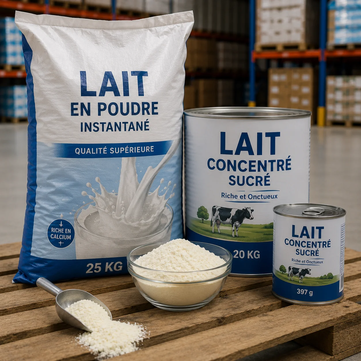 Lait Concentré & Poudre